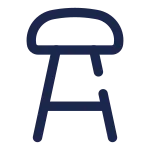Bar Chair SVG Icon